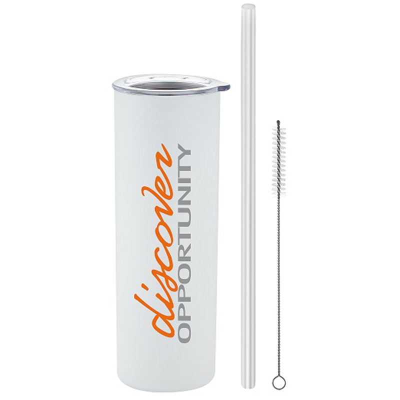 Altezza Vacuum Insulated Tumbler with Silicone Straw – 15 oz - SM15-WT_600px_L