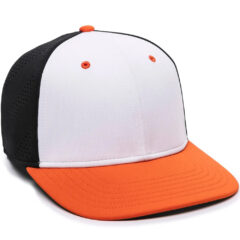 ProFlex® Adjustable Performance Cap - air50_white-black-orange_02_1webp