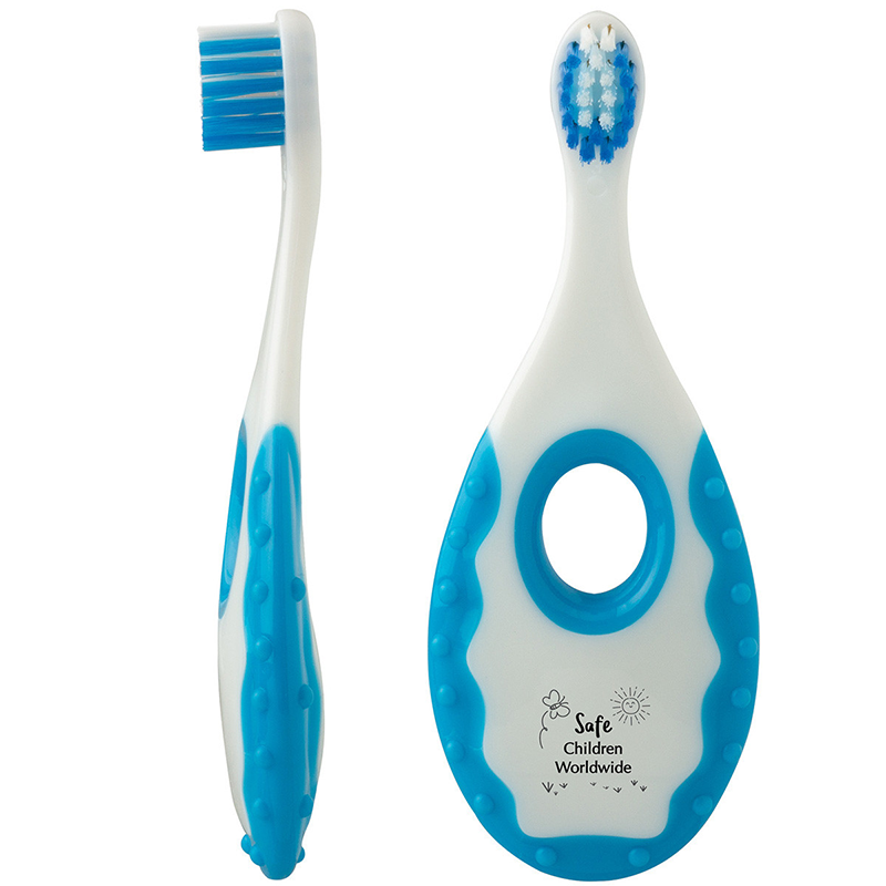 Easy Grip Baby Toothbrush - babytoothbrushblue