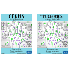 CDC Approved Stock Hand Washing Posters - cdcposter5