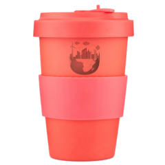 Earth Tumbler Bamboo Fiber Travel Mug – 16 oz - earthred