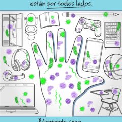 CDC Approved Stock Posters Hand Washing - germs2spanish