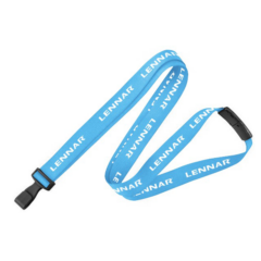 Antimicrobial Lanyard - lanyardbabyblue