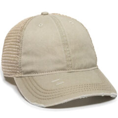 Distressed Baseball Cap - oc801_khaki-tea-stain_02_1webp