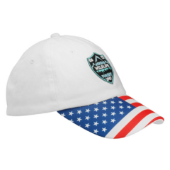 Patriotic Baseball Cap - patrioticbaseballcapwhite