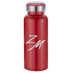 Capri Vacuum Insulated Bottle – 17 oz - red