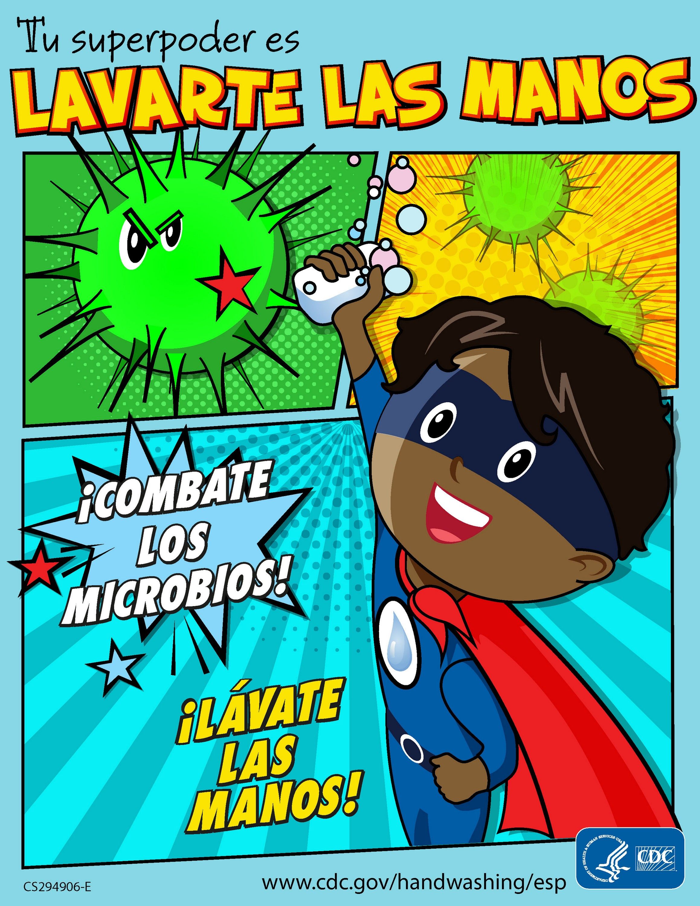 CDC Approved Stock Posters Hand Washing Show Your Logo