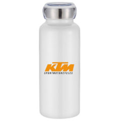 Capri Vacuum Insulated Bottle – 17 oz - white