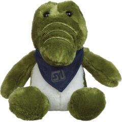 Allie Gator Alligator Plush Toy – 6″ - 1216_GATOR_BANDANA