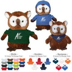 Hoot Owl Plush Toy – 6″ - 1255_group
