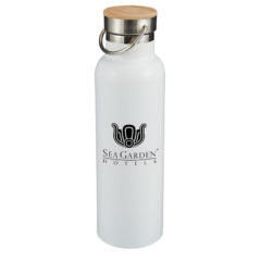 Breckendridge Stainless Steel Bottle – 21 oz - 1563568745_4745_White_Angle