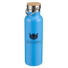 Breckendridge Stainless Steel Bottle – 21 oz - 1563568768_4745_Light_Blue_Angle