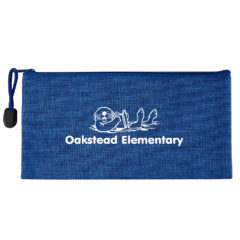 Heathered School Pouch - 1566304648_1446_Blue