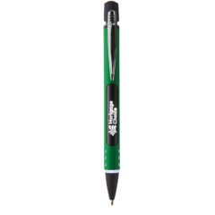 Costa Mesa Illuminated Velvet Touch Aluminum Pen - 1577721655_7493_Green_on