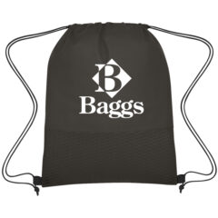 Wave Design Non-Woven Drawstring Bag