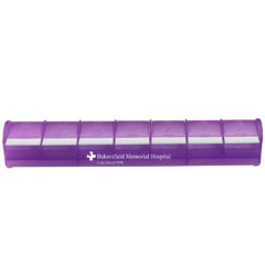 Snap-Open 7-Day Med Minder - 3563_translucent_purple