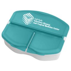 Tri-Minder Pill Box - 3583_translucent_aqua