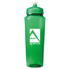 Polysure™ Measurement Water Bottle – 24 oz - 4455_TRANSLUCENT-GREEN__32998