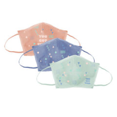 Flat Fold Canvas Face Mask with Elastic Loops - 8021-bias-canvas-facemask-elastic-flat