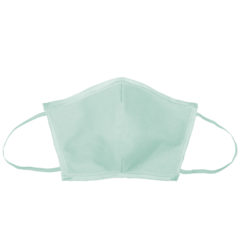 Flat Fold Canvas Face Mask with Elastic Loops - 8021-flat-easybreezy