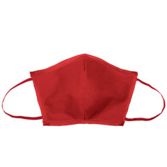 Flat Fold Canvas Face Mask with Elastic Loops - 8021-flat-fruitpunch