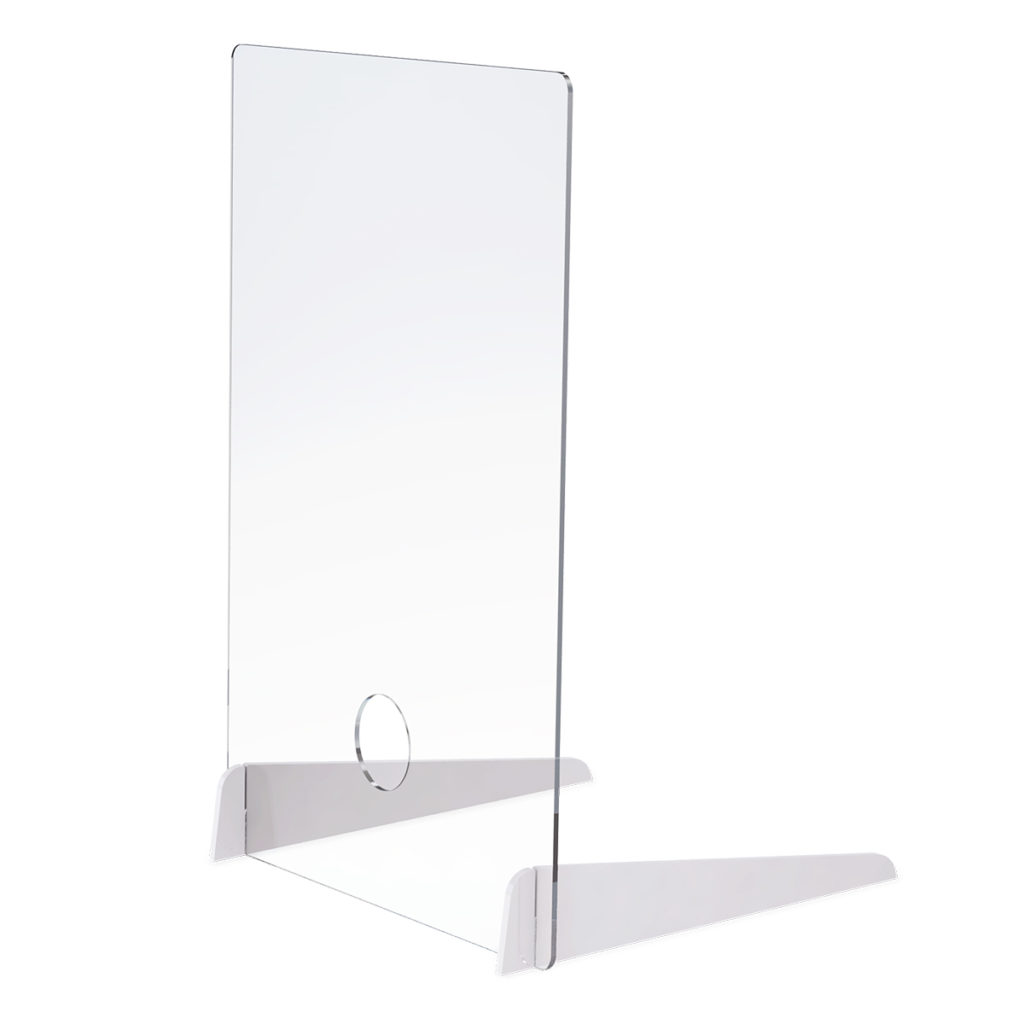 Distancing Barrier with Acrylic Legs - 94025_group