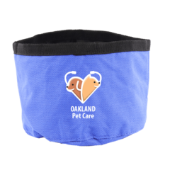 Folding Pet Water Bowl - A8170 8211 Blue