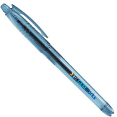 Aqua Gel Recycled PET Plastic Pen - AEX-C-GS-Light Blue