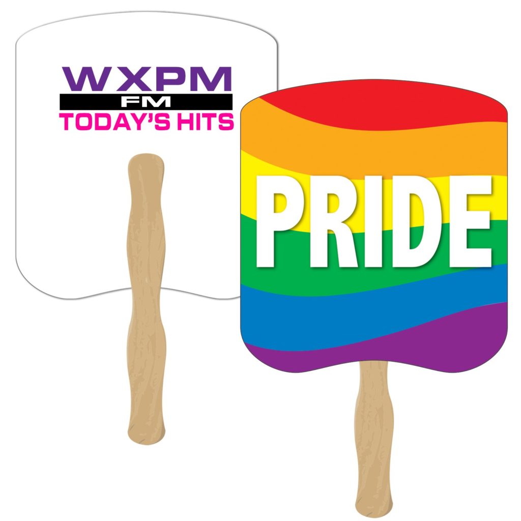 Pride Hand Fan – Full Color on 2 Sides - Print