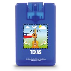 Credit Card Style Antibacterial Hand Sanitizer – 0.676 oz - CCS101_Blue_131471