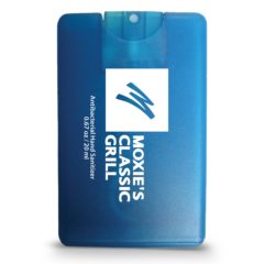 Credit Card Style Antibacterial Hand Sanitizer – 0.676 oz - CCS101_Teal_131488