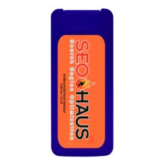 Mini Credit Card Antibacterial Hand Sanitizer – 0.4 oz - CCS106_Purple_131516