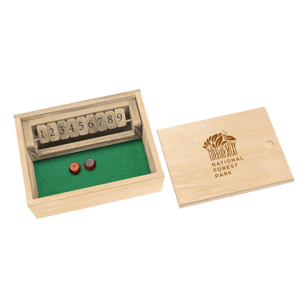 Fun on the God Games – Shut the Box - FUN ON THE GO GAMES -SHUT THE BOX GAME_Natural