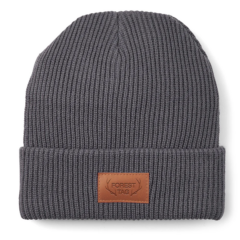 Leeman Cuffed Rib Knit Beanie - Leeman Cuffed Rib Knit Beanie 8211 Grey
