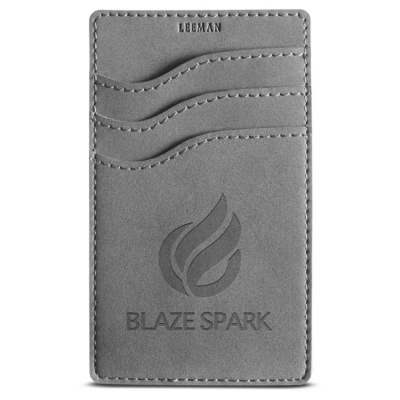 Leeman Nuba RFID 3-Pocket Phone Wallet 8211 Grey