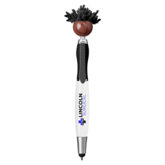 Moptoppers®Screen Cleaner with Stylus Pen (Multicultural Brown) - MoptoppersScreen Cleaner with Stylus Pen Multicultural Brown 8211 Black