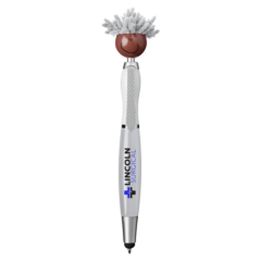 Moptoppers®Screen Cleaner with Stylus Pen (Multicultural Brown) - MoptoppersScreen Cleaner with Stylus Pen Multicultural Brown 8211 Platinum