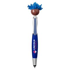 Moptoppers®Screen Cleaner with Stylus Pen (Multicultural Brown) - MoptoppersScreen Cleaner with Stylus Pen Multicultural Brown 8211 True Royal