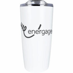 Odin Vacuum Insulated Tumbler – 22 oz - Odin Vacuum Insulated Tumbler 8211 22 oz 8211 White-Black