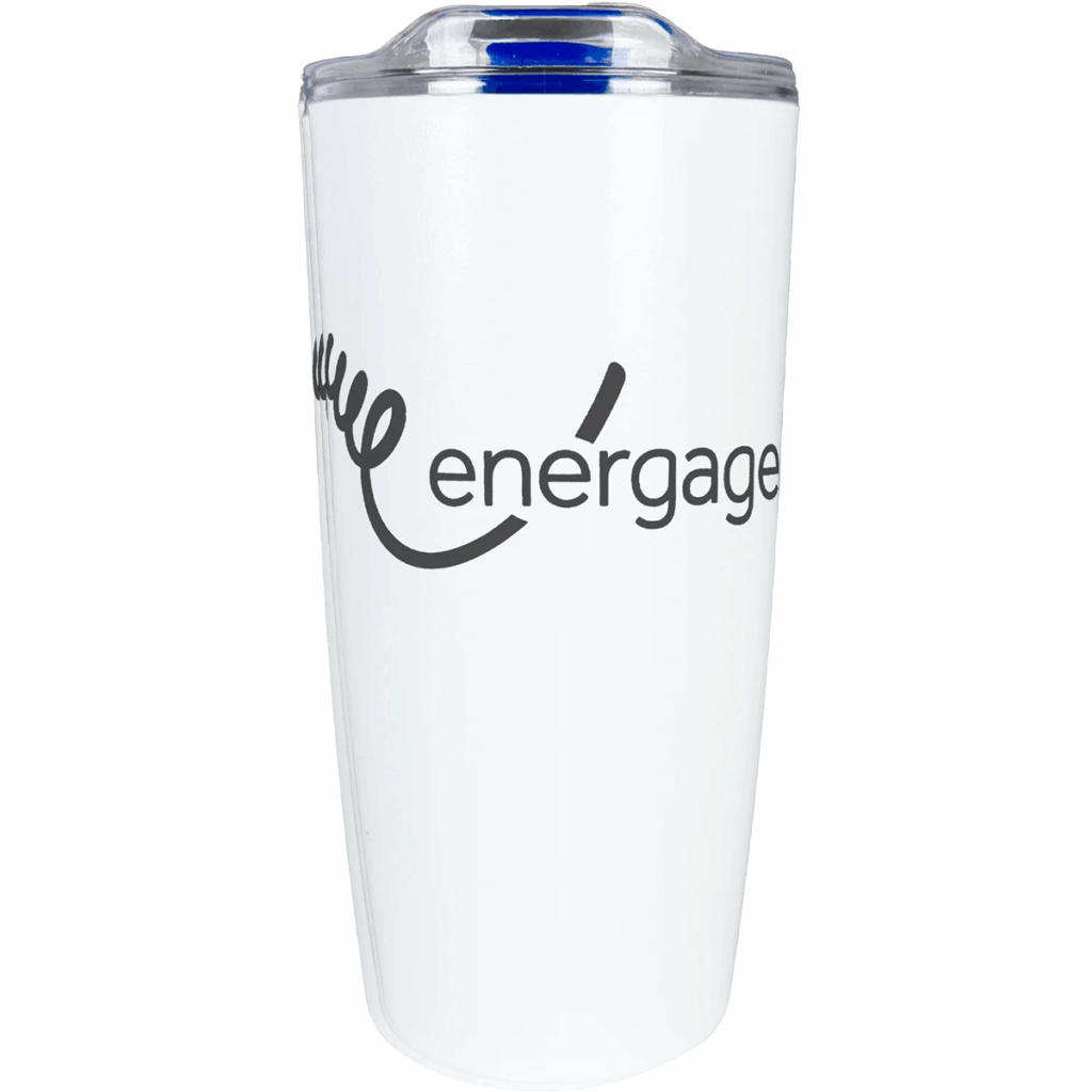 Odin Vacuum Insulated Tumbler – 22 oz - Odin Vacuum Insulated Tumbler 8211 22 oz 8211 White-Blue