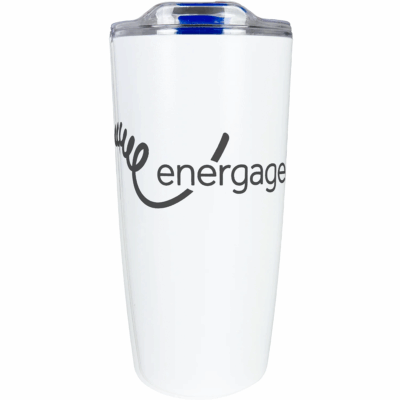 Odin Vacuum Insulated Tumbler 8211 22 oz 8211 White-Blue