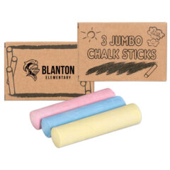 Jumbo Sidewalk Chalk – 3 Pack - S24131X