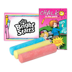 Jumbo Sidewalk Chalk – 3 Pack - S5593X