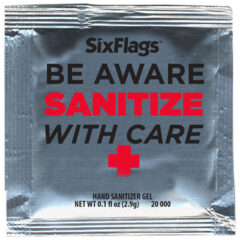 Sanitizer Gel Packet - abl1430-silver
