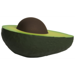 Squeezies® Avocado Stress Reliever - avocadosideview