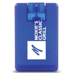 Booklet with Hand Sanitizer – 0.67 oz - bluedirectimprint