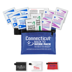 Pallas Ten Piece Healthy Antiseptic Pack in Zipper Pouch - healthypackgroup