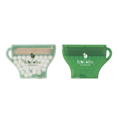 Coffee Cup Mints and Picks - jk9106_translucentgreen_set_2382