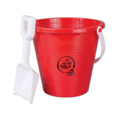 Sand Pail and Shovel – 6″ - jk9940red_5493