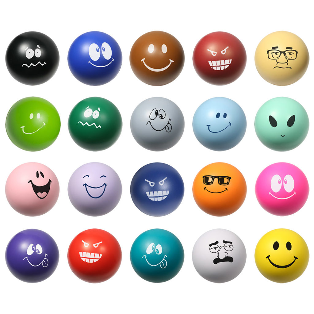 Emoticon Ball Stress Reliever - lsb-em11
